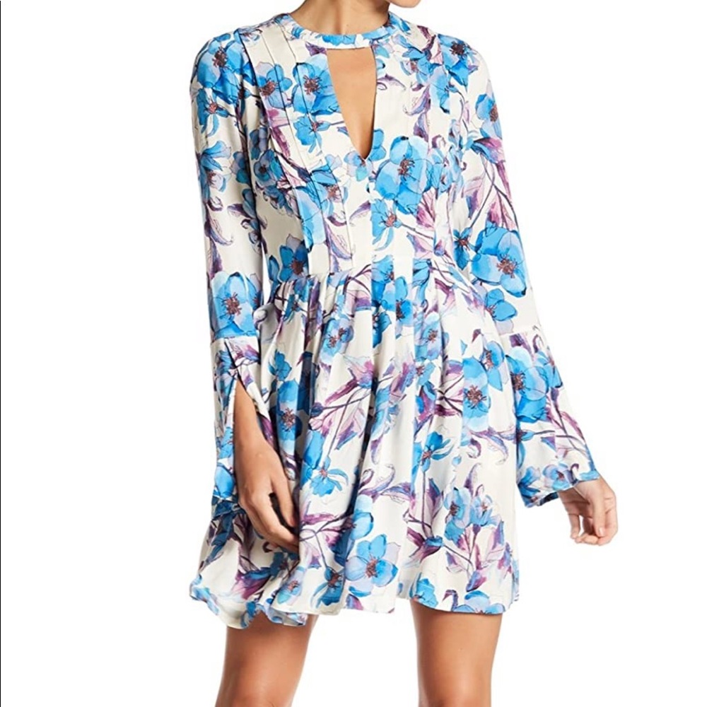 Sz 4 Free people tegan mini dress
